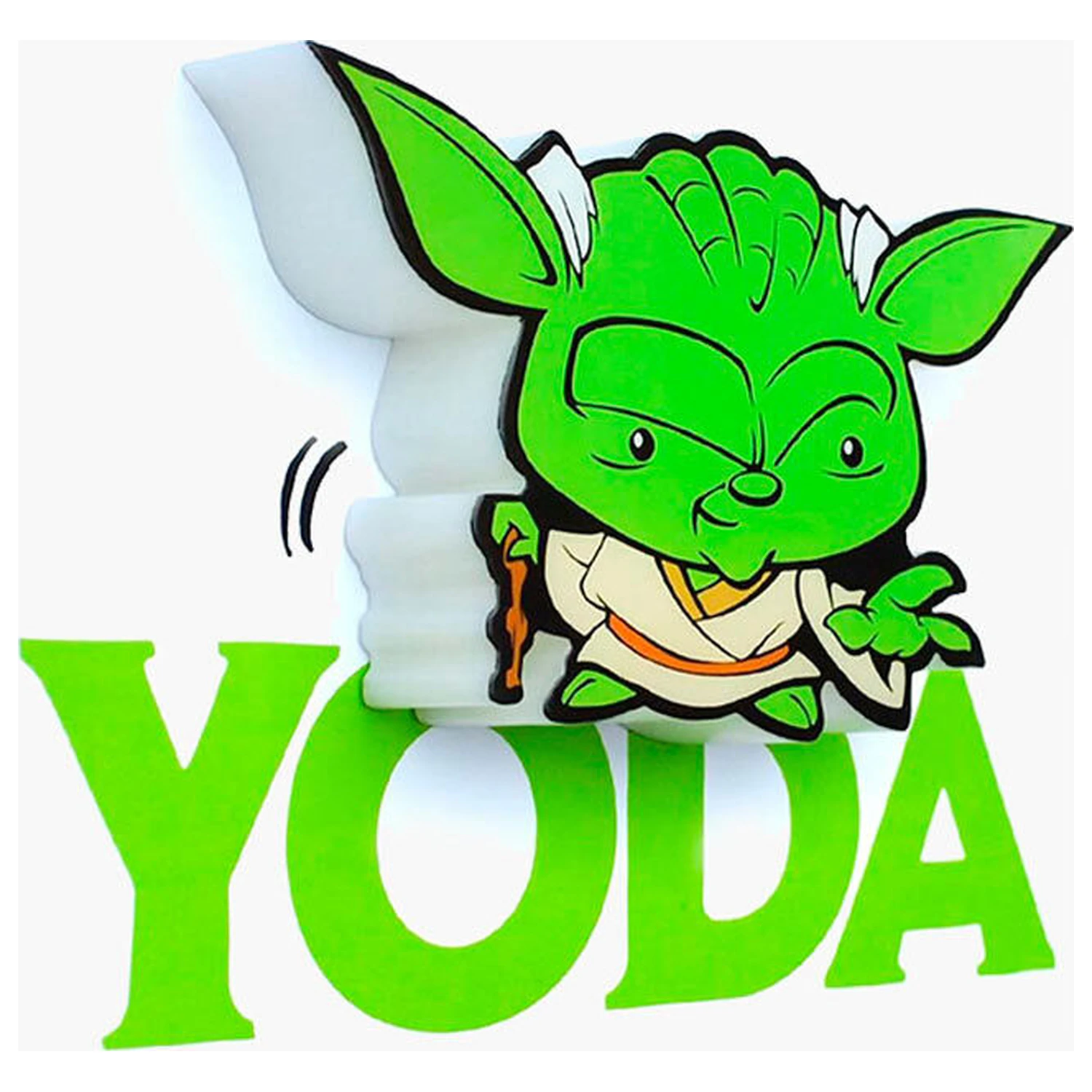 Star Wars Yoda 3D Light FX mini lamp product photo