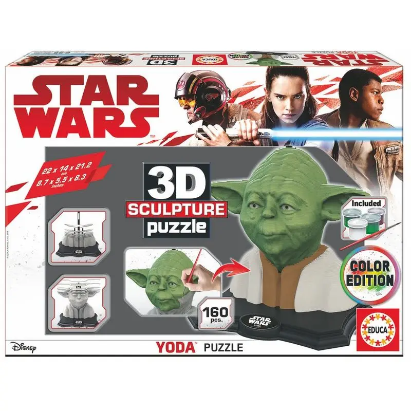 Star Wars Yoda Color Edition 3D puzzle product photo