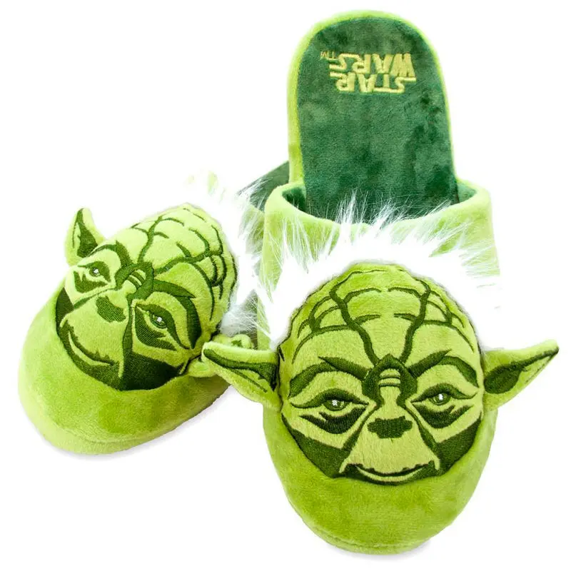 Star Wars Yoda mens slippers product photo