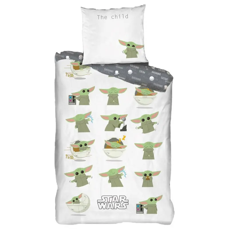 Star Wars Yoda The Child cotton duvet cover bed 90cm product photo