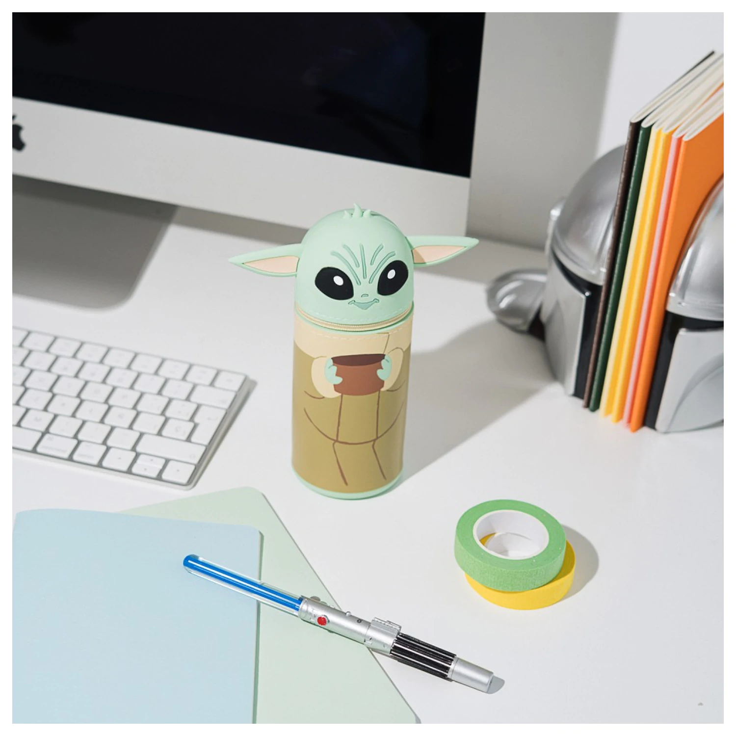 Star Wars Mandalorian Grogu 3D pencil case product photo