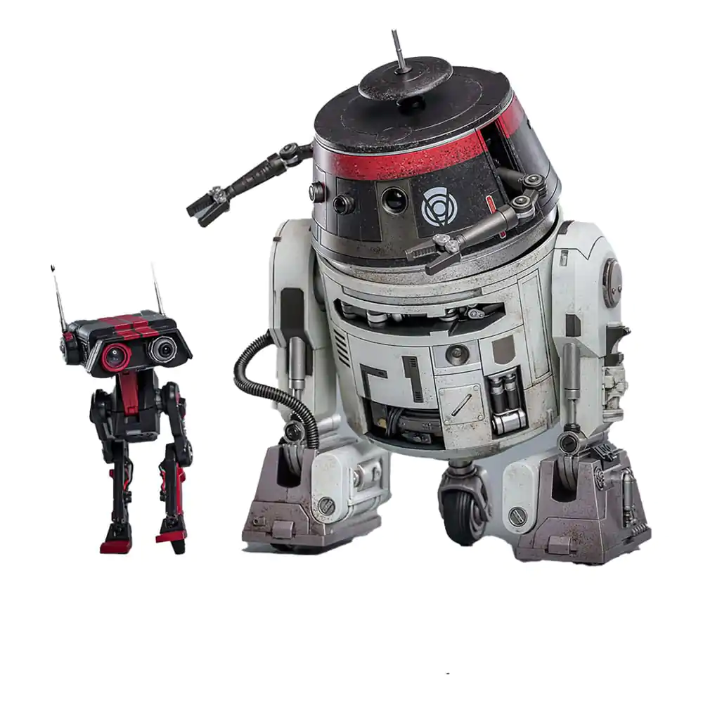 Star Wars Action Figure Set 1/6 Chopper (C1-10P™) &amp; BD-1™ (Imperial Disguise) 18 cm &amp; 8 cm product photo