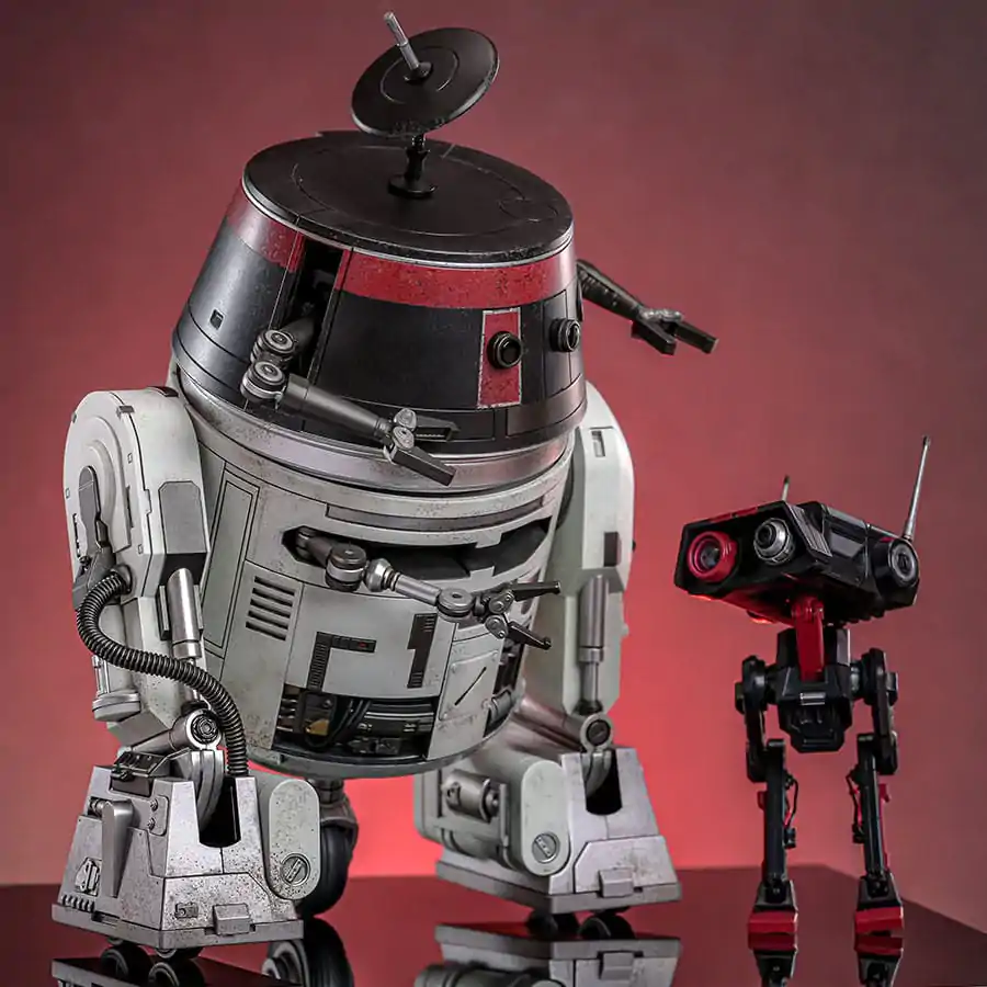 Star Wars Action Figure Set 1/6 Chopper (C1-10P™) &amp; BD-1™ (Imperial Disguise) 18 cm &amp; 8 cm product photo