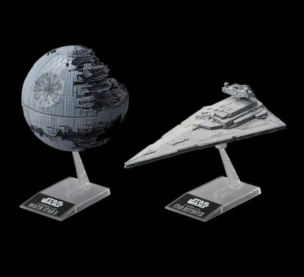 Star Wars Model Kit Death Star II &amp; Imperial Star Destroyer product photo
