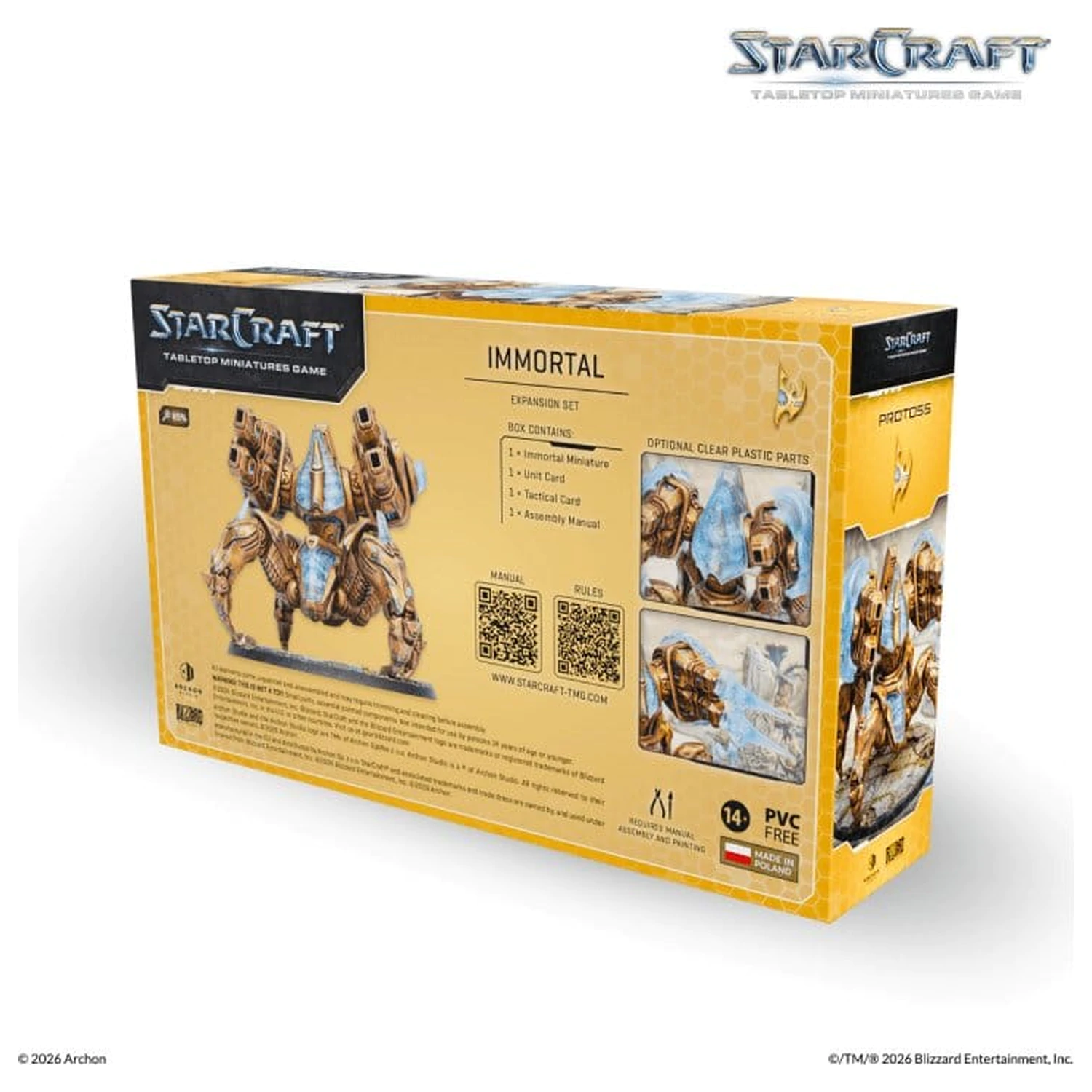 StarCraft TMG Expansion Set Protoss: Immortal product photo