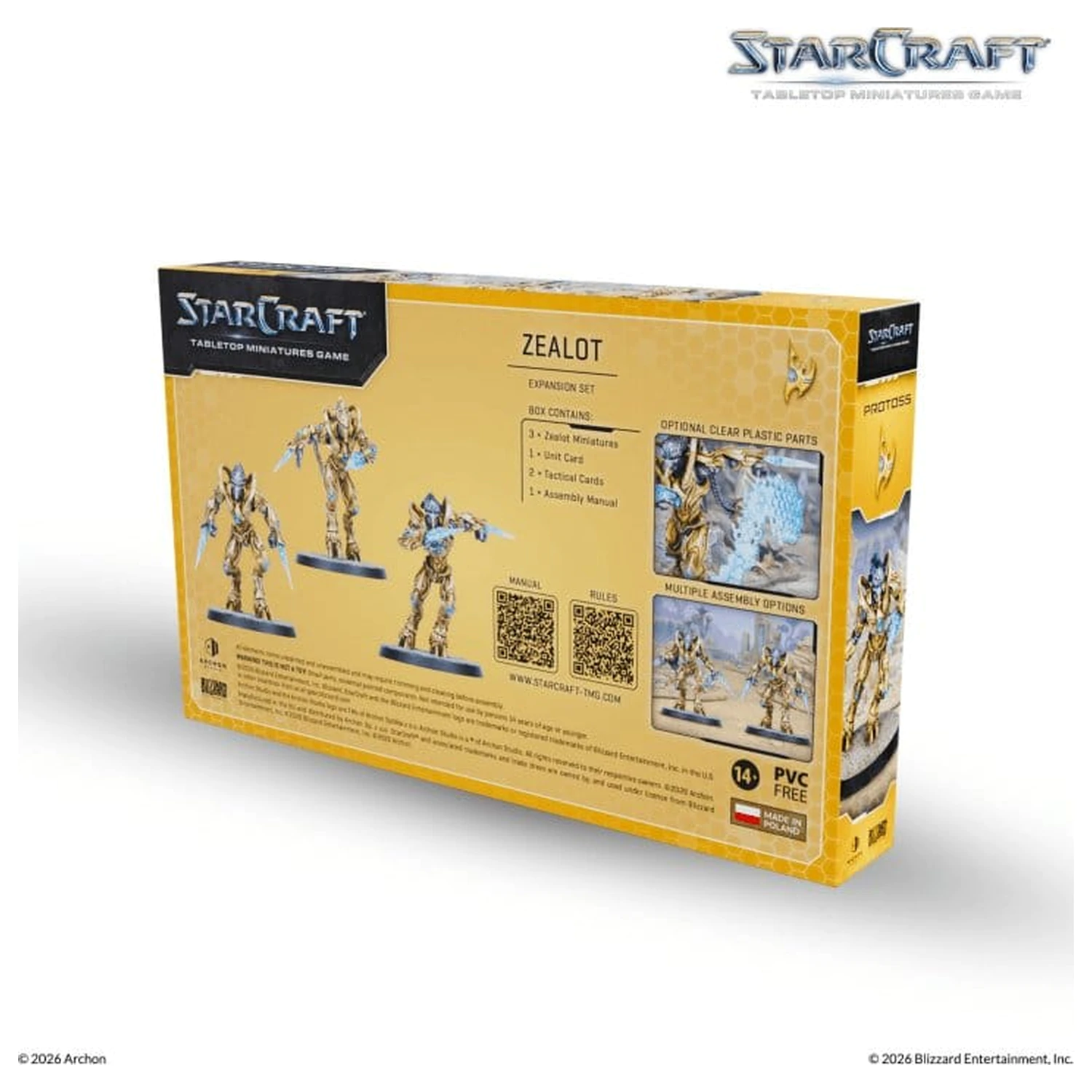 StarCraft TMG Expansion Set Protoss: Zealot product photo