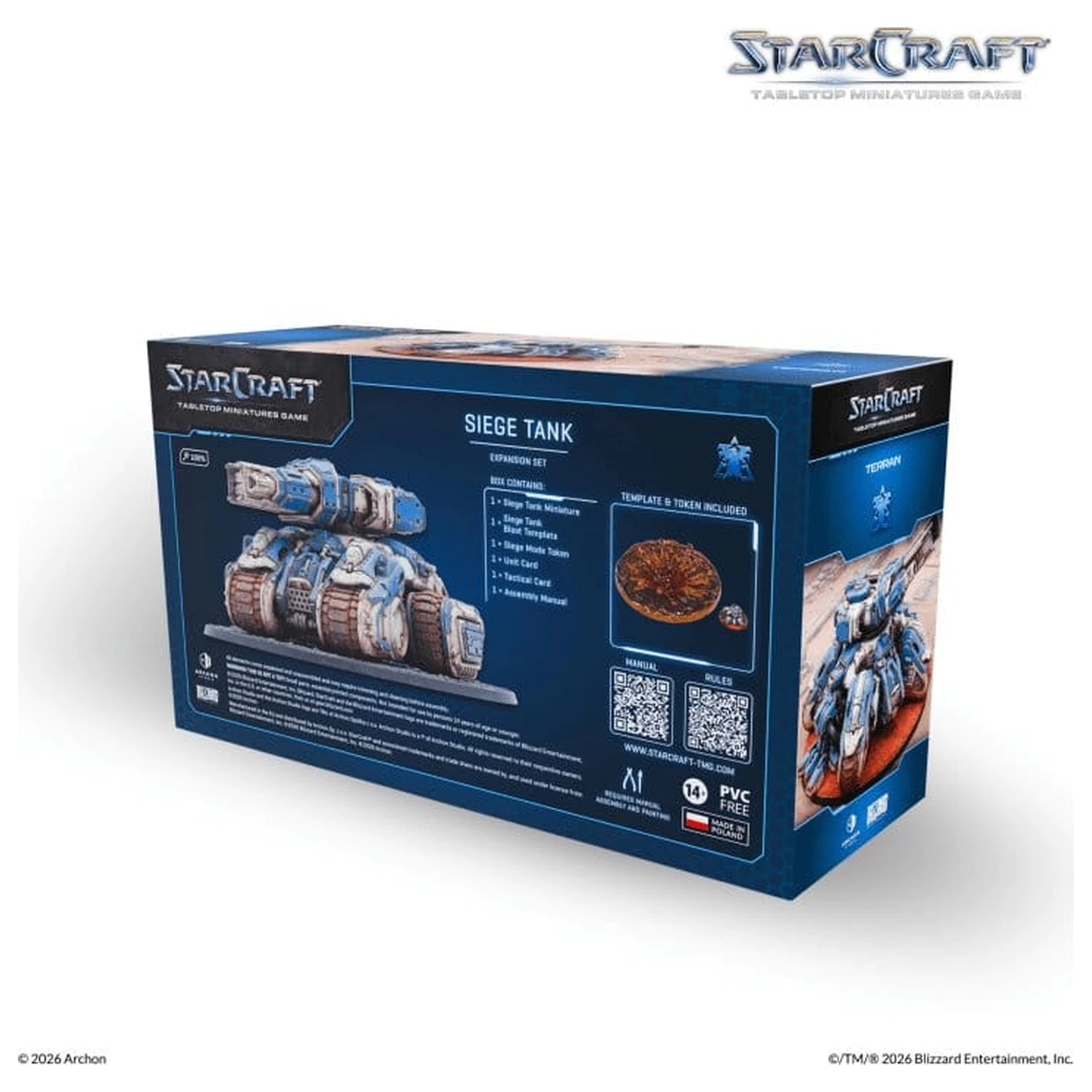 StarCraft TMG Expansion Set Terran: Siege Tank product photo