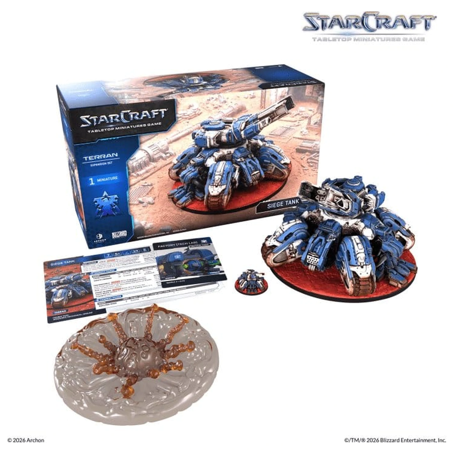 StarCraft TMG Expansion Set Terran: Siege Tank product photo