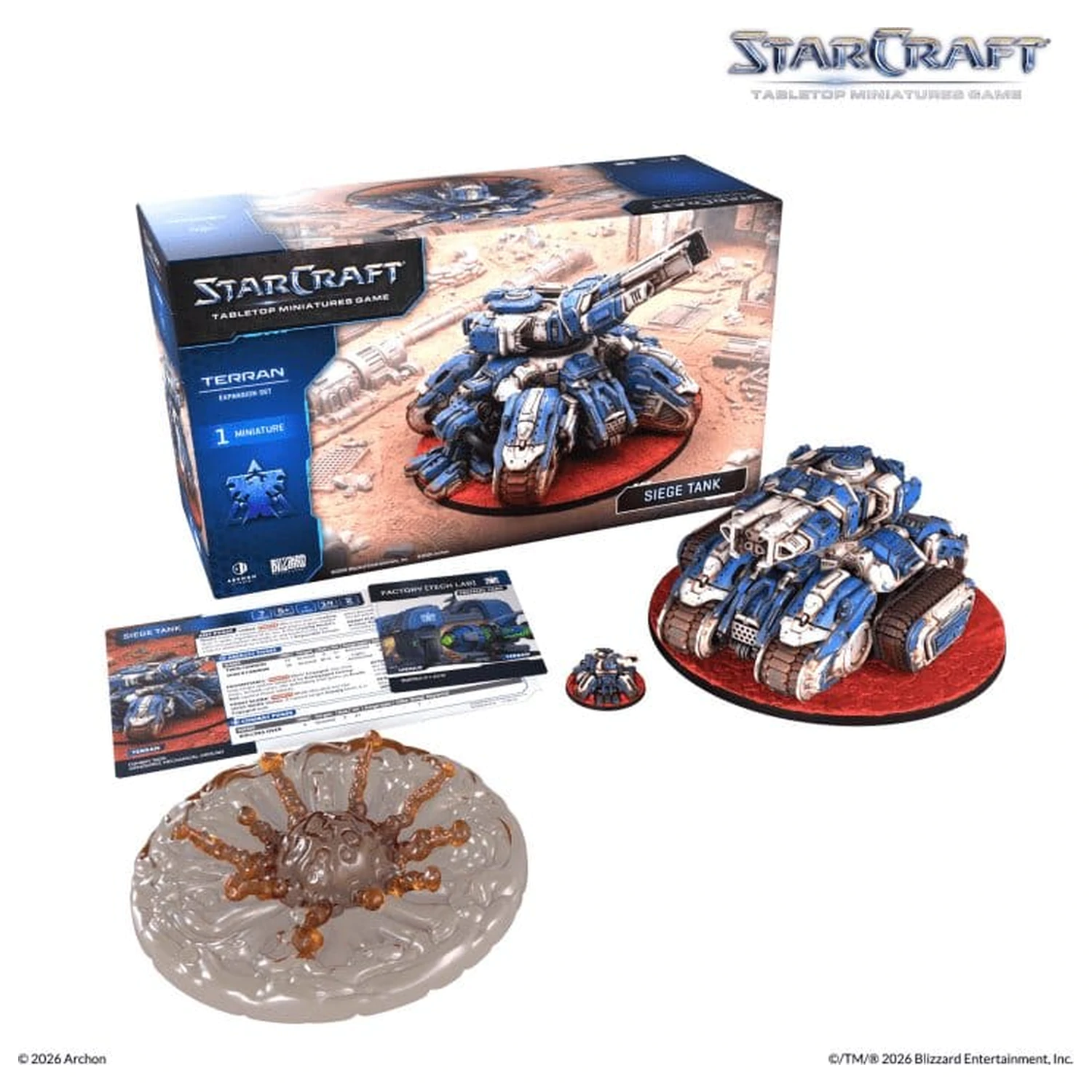StarCraft TMG Expansion Set Terran: Siege Tank product photo