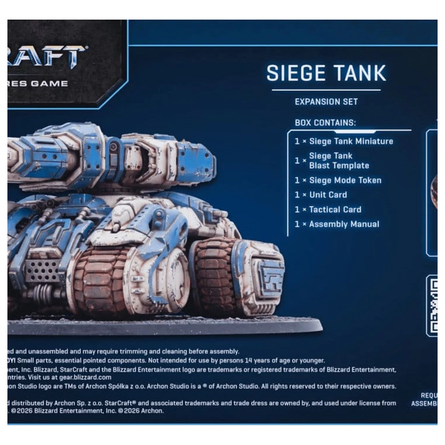 StarCraft TMG Expansion Set Terran: Siege Tank product photo