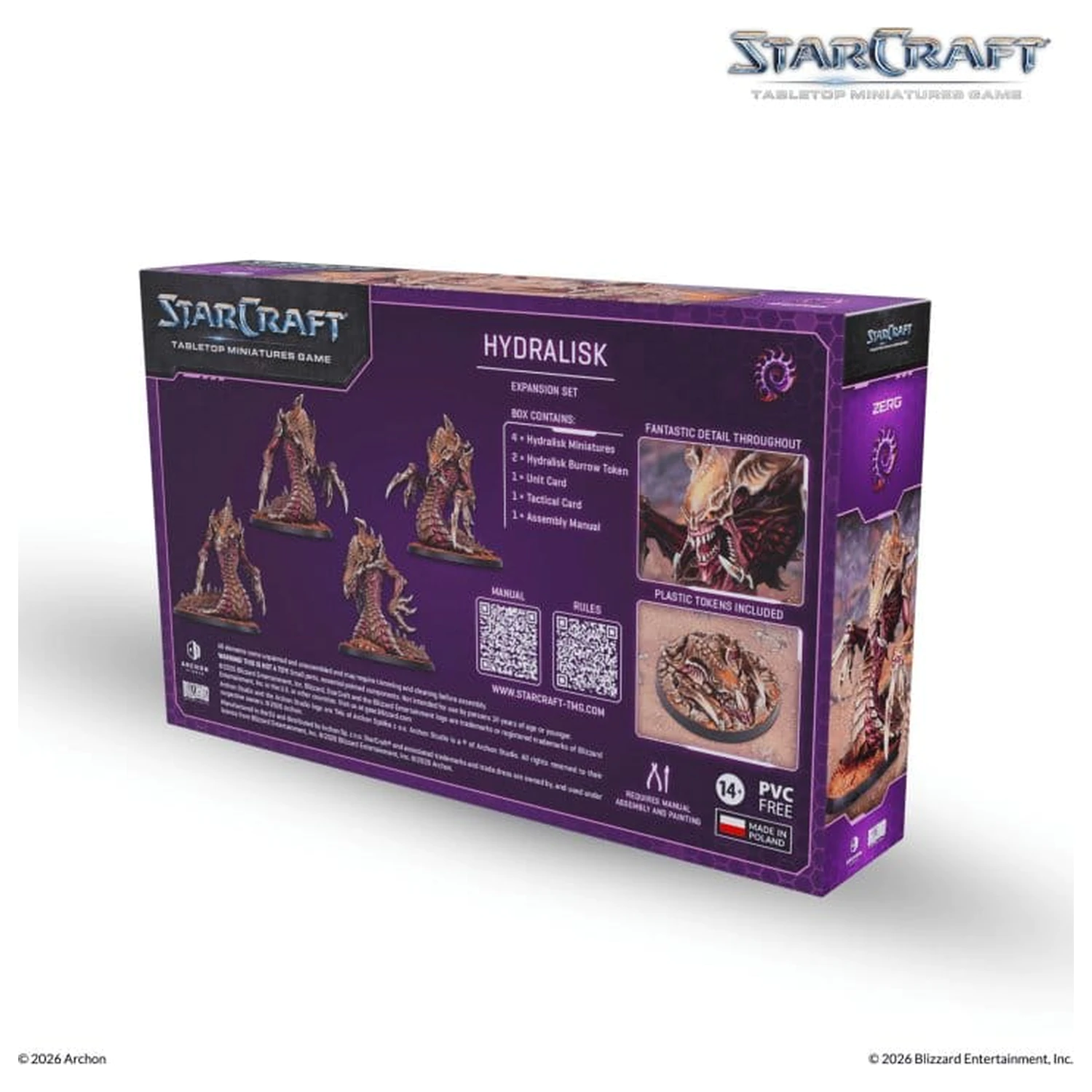 StarCraft TMG Expansion Set Zerg: Hydralisk product photo