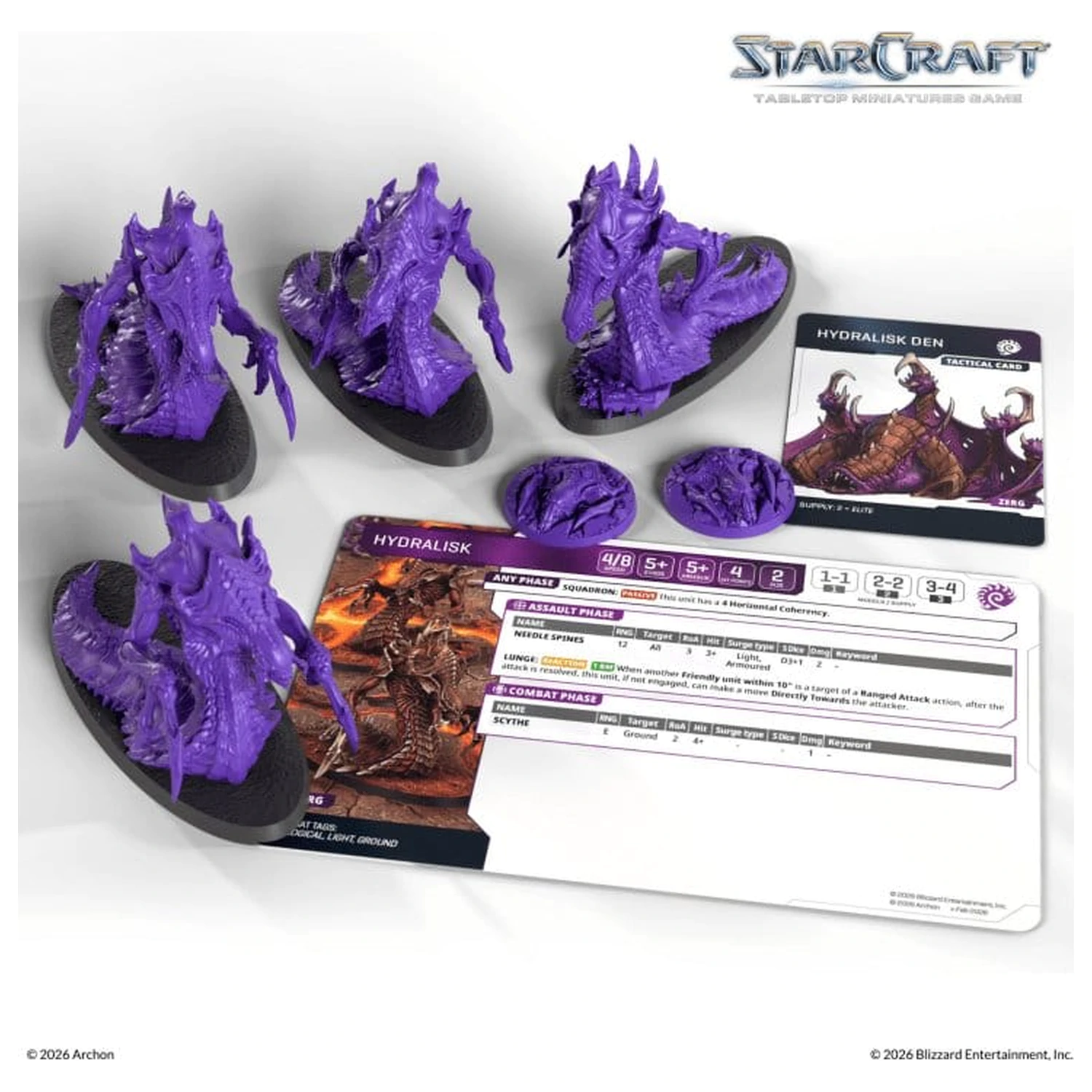 StarCraft TMG Expansion Set Zerg: Hydralisk product photo