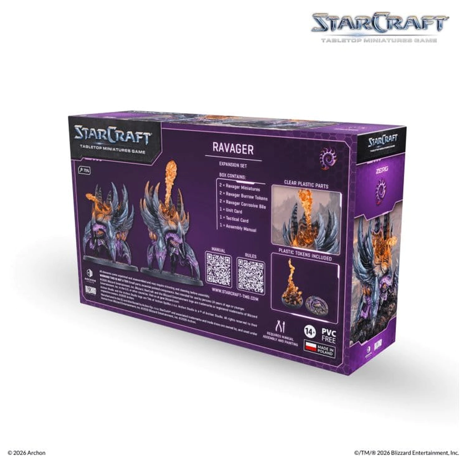 StarCraft TMG Expansion Set Zerg: Ravager product photo