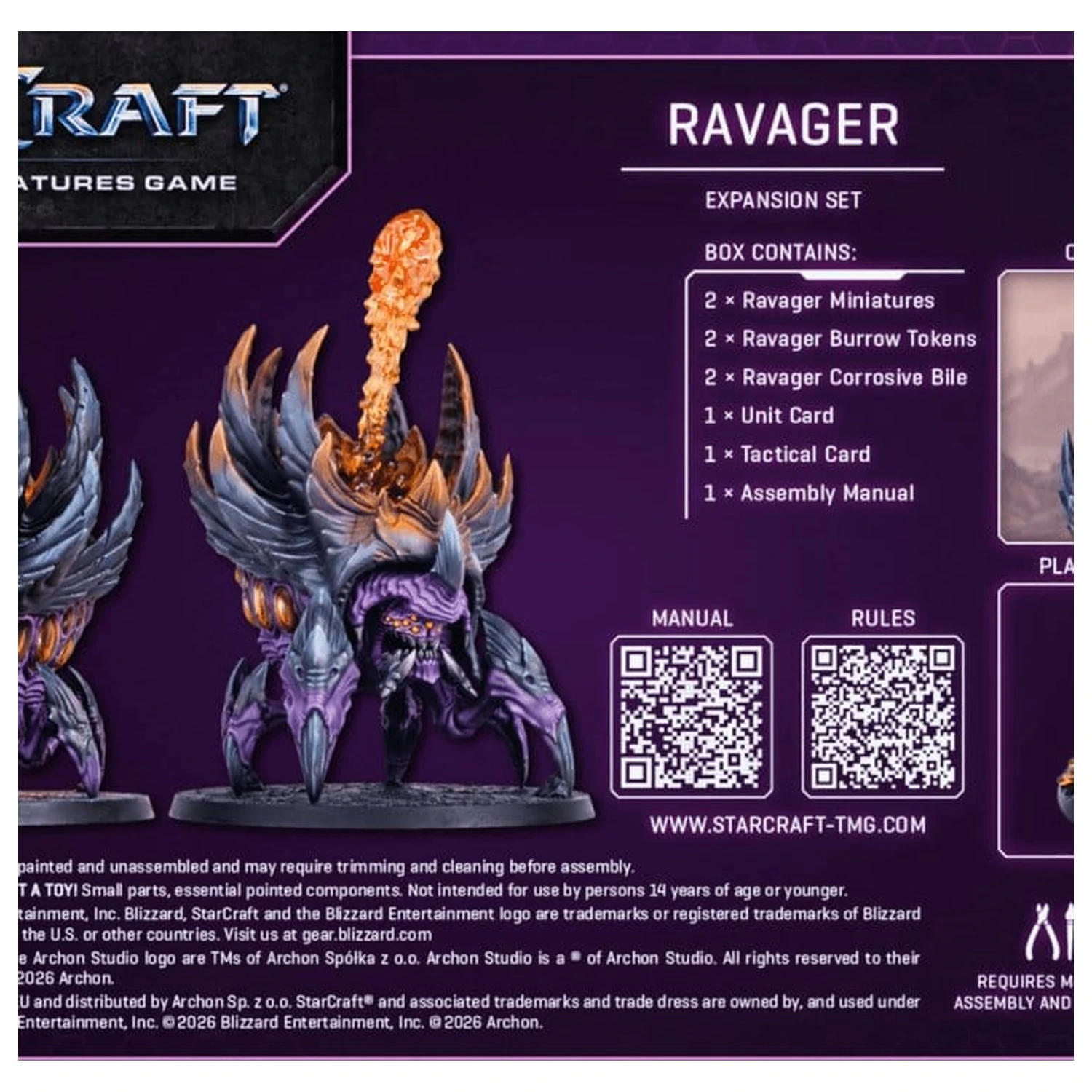 StarCraft TMG Expansion Set Zerg: Ravager product photo
