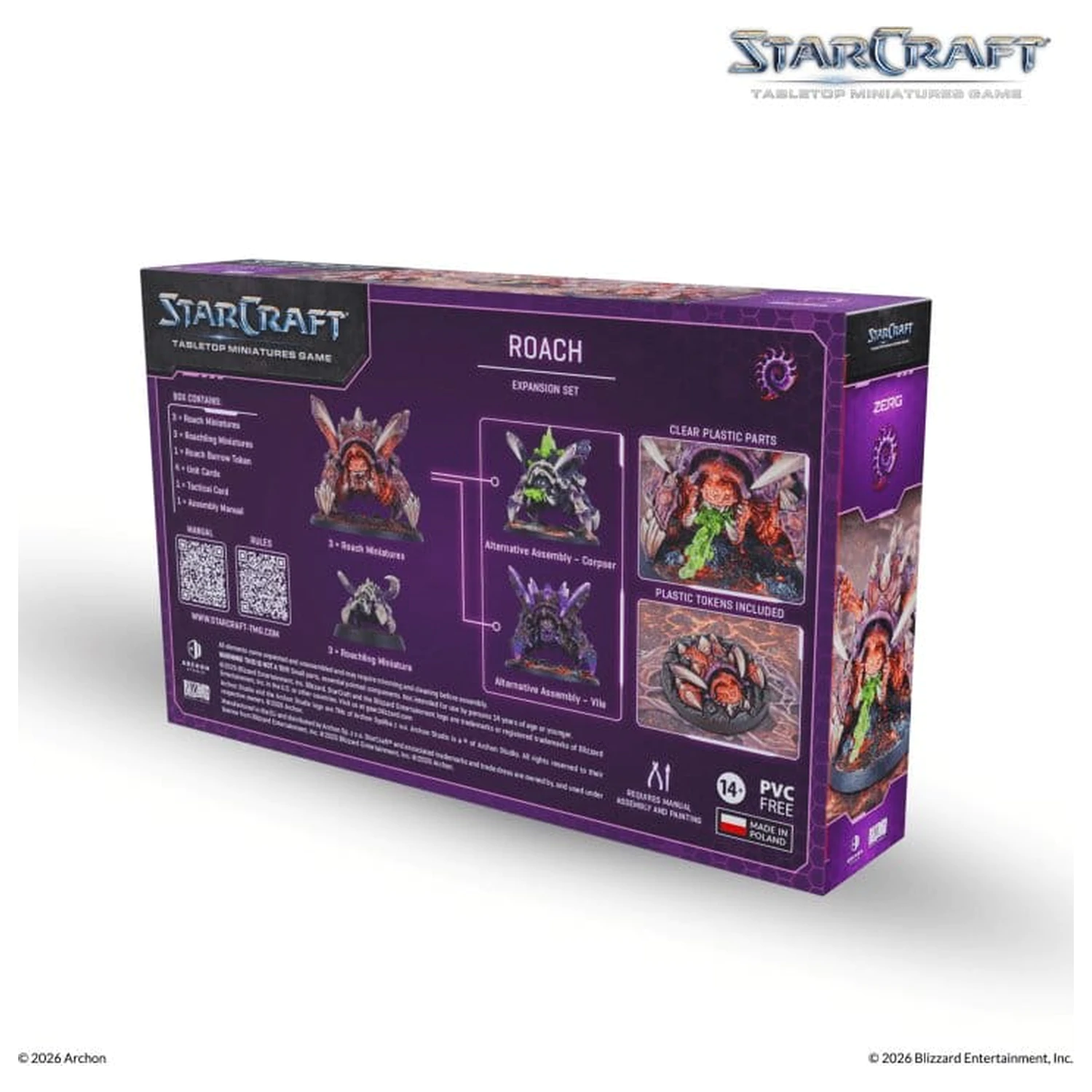 StarCraft TMG Expansion Set Zerg: Roach product photo