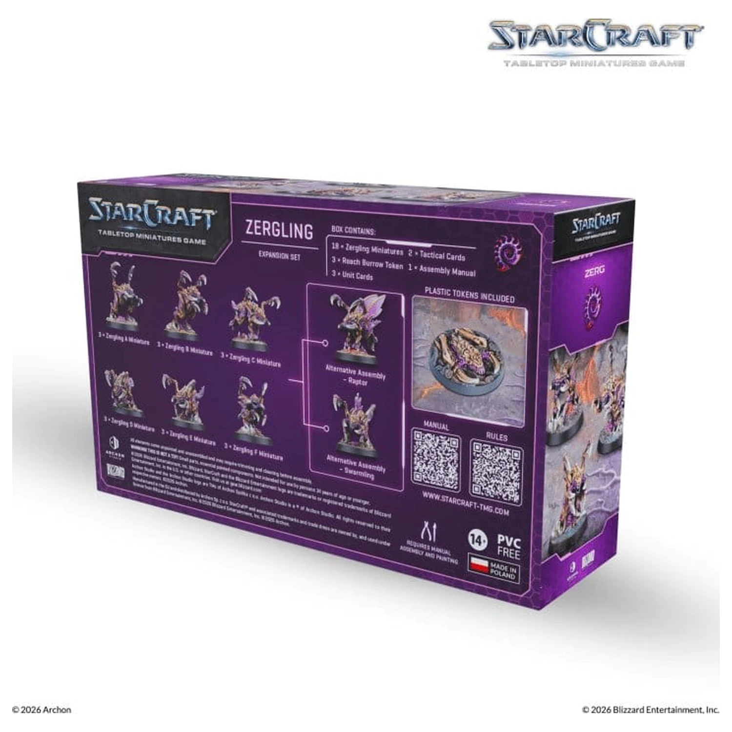 StarCraft TMG Expansion Set Zerg: Zergling product photo