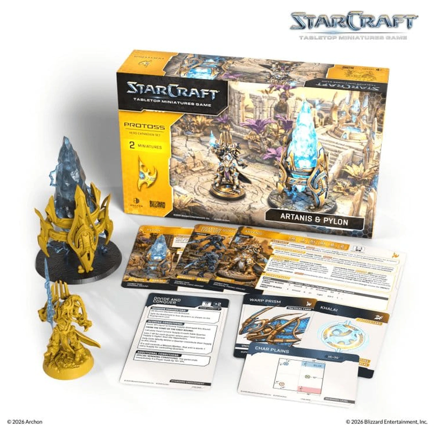 StarCraft TMG Hero Expansion Set Protoss: Artanis & Pylon product photo