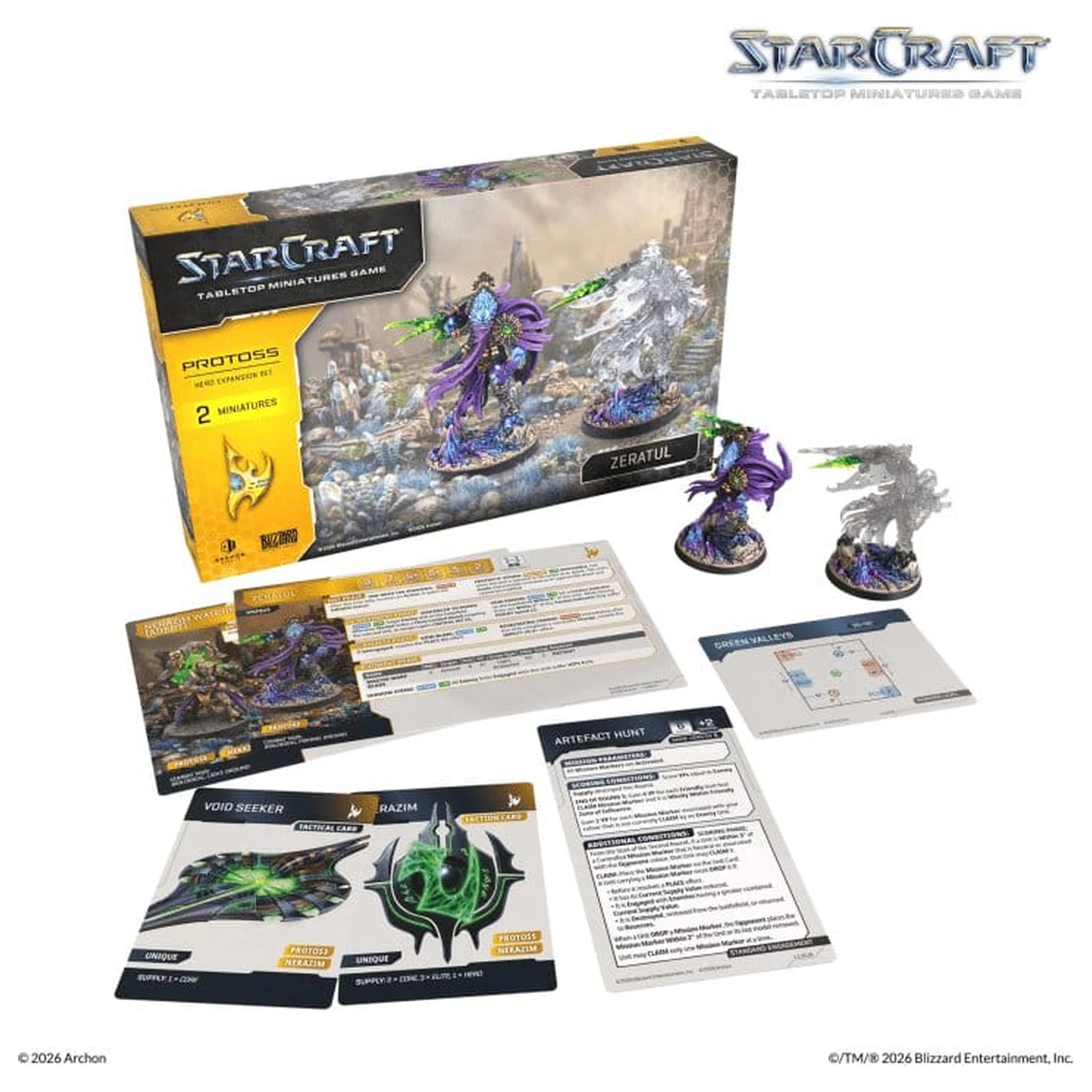 StarCraft TMG Hero Expansion Set Protoss: Zeratul product photo