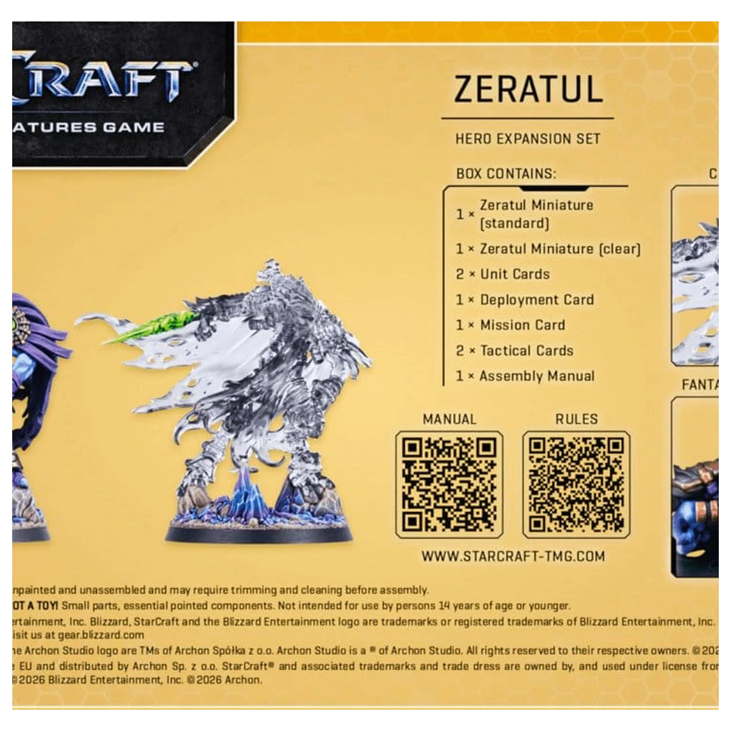 StarCraft TMG Hero Expansion Set Protoss: Zeratul product photo