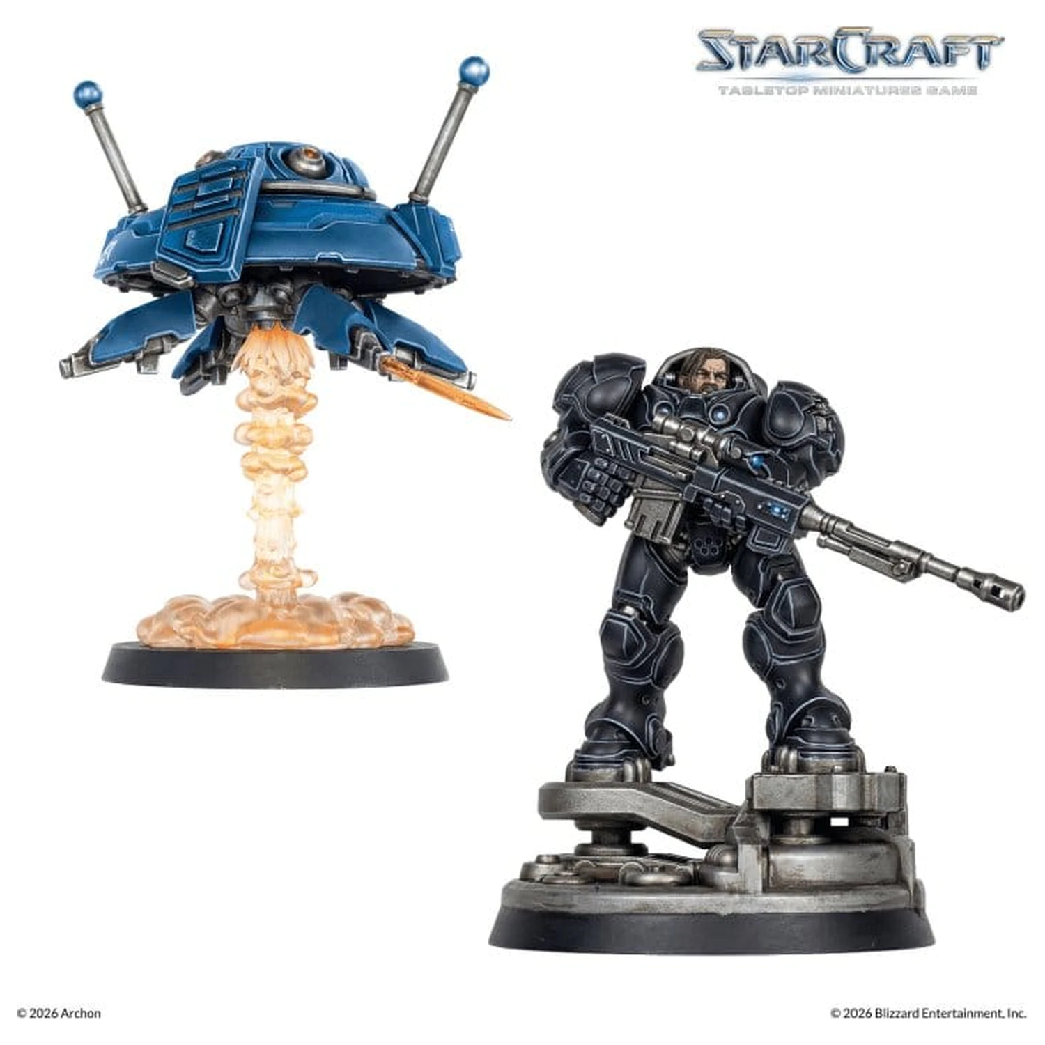 StarCraft TMG Hero Expansion Set Terran: Jim Raynor & Point Defense Drone product photo