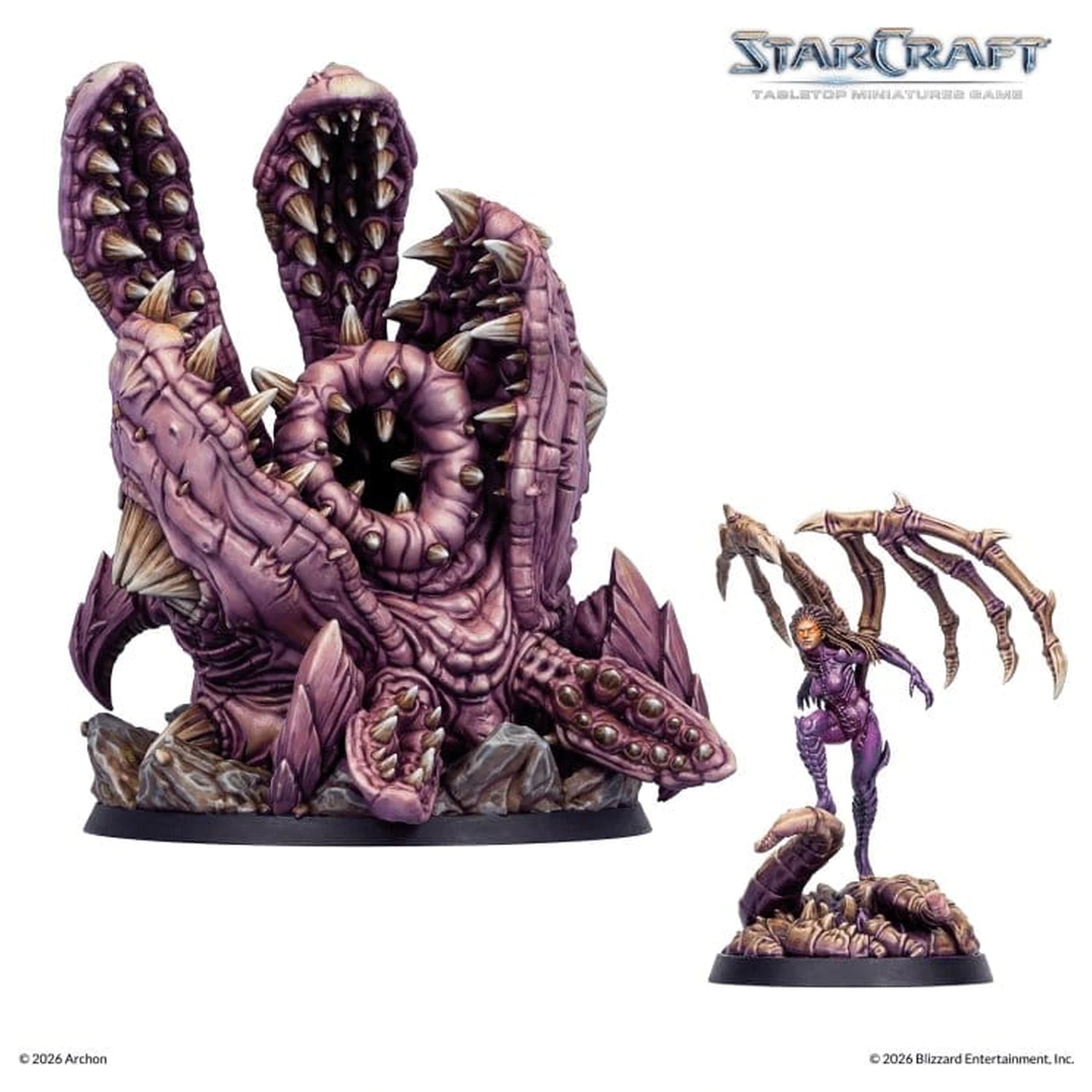 StarCraft TMG Hero Expansion Set Zerg: Kerrigan & Omega Worm product photo