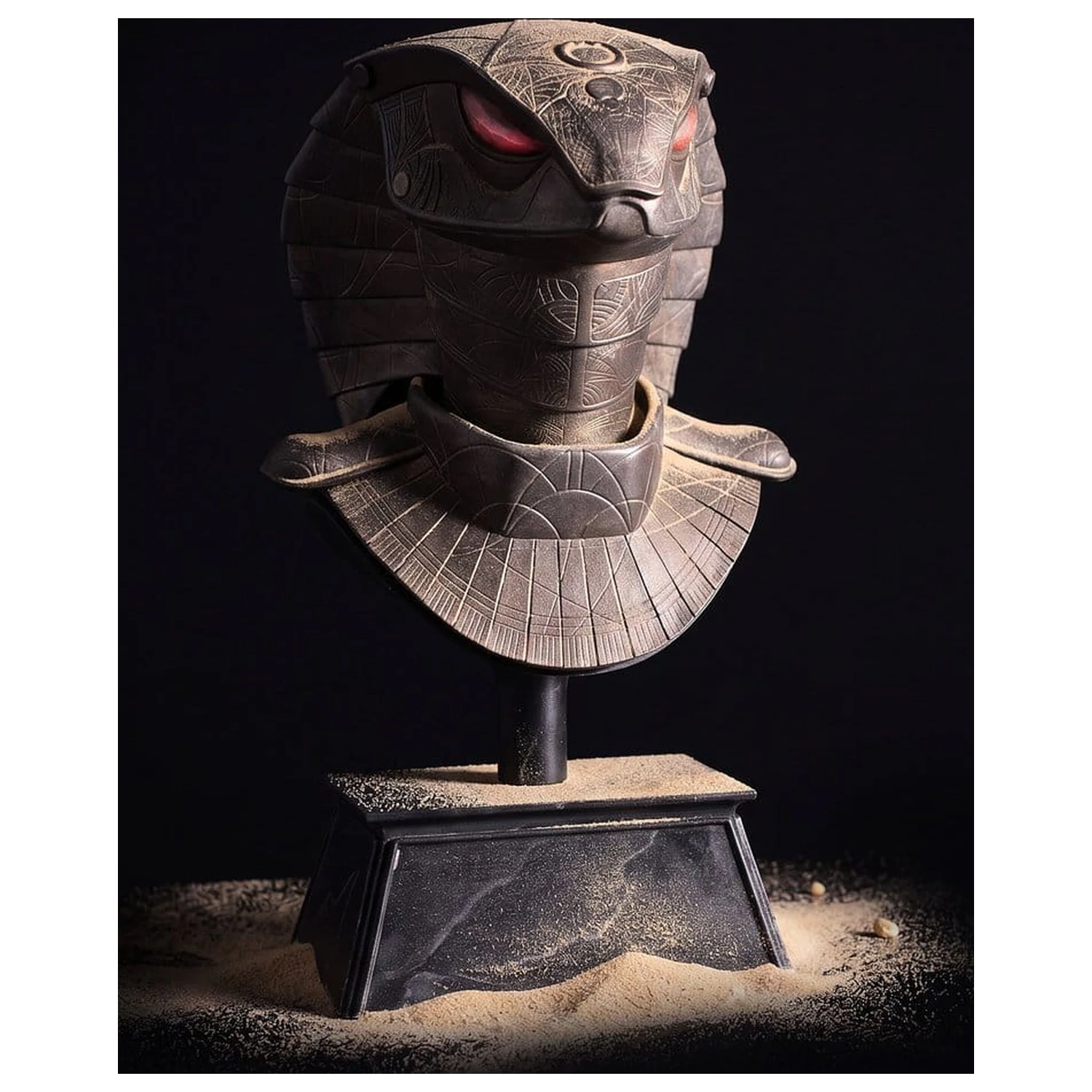 Stargate Desktop Replica Helmet Replica Serpent Guard Helmet Apophis 15 cm product photo