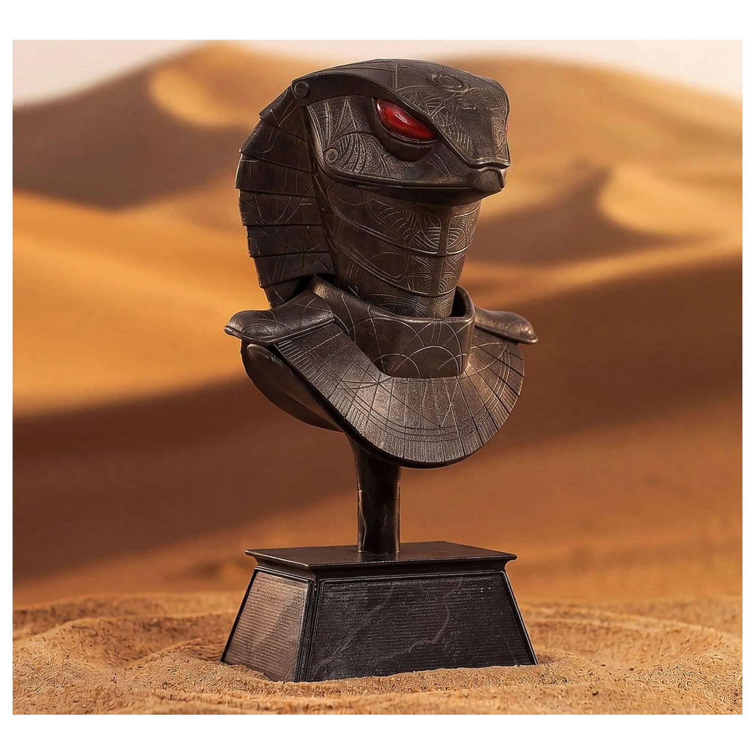 Stargate Desktop Replica Helmet Replica Serpent Guard Helmet Apophis 15 cm product photo