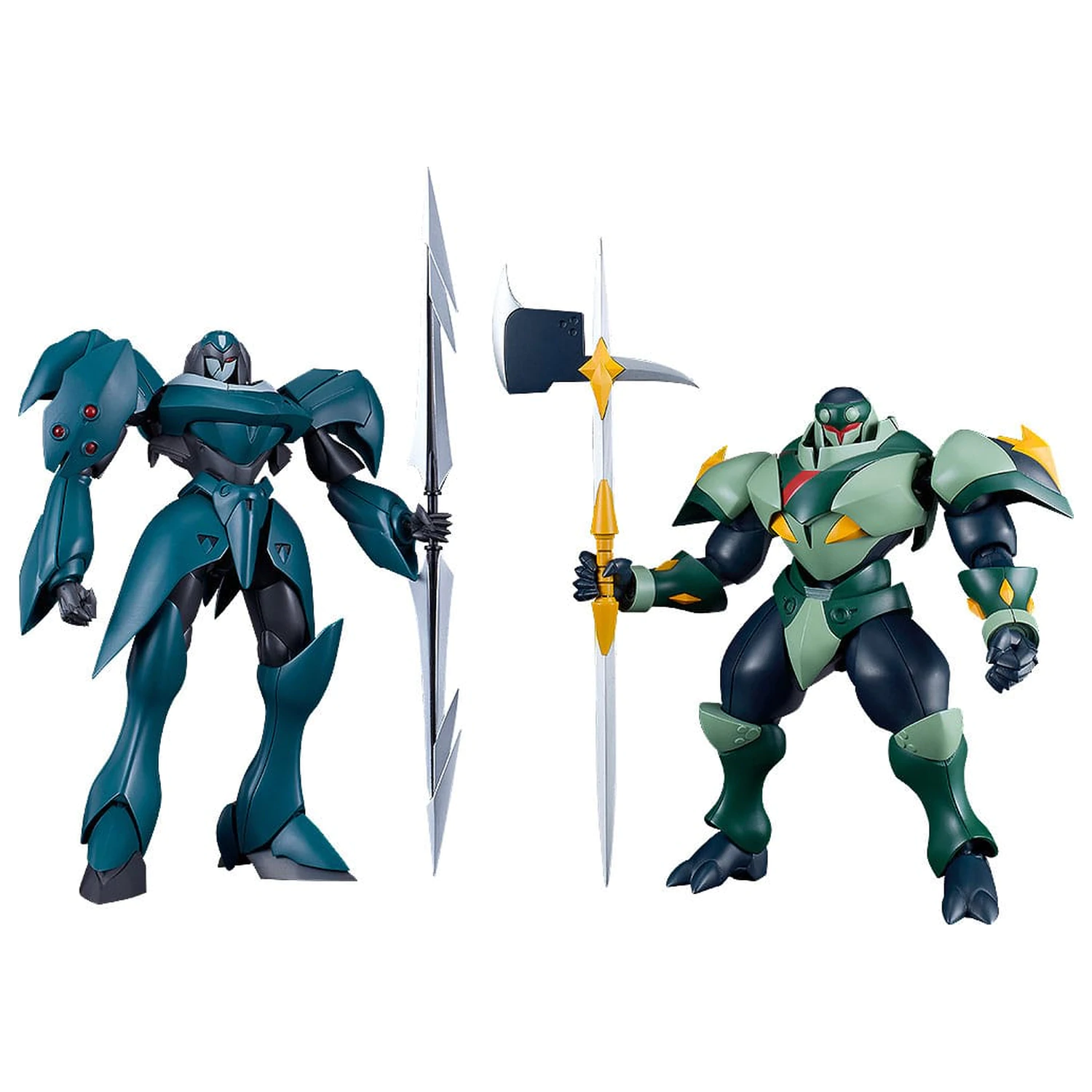 Starknight Tekkaman Blade Moderoid Plastic Model Kits 2-Pack Tekkaman Dagger & Tekkaman Axe product photo