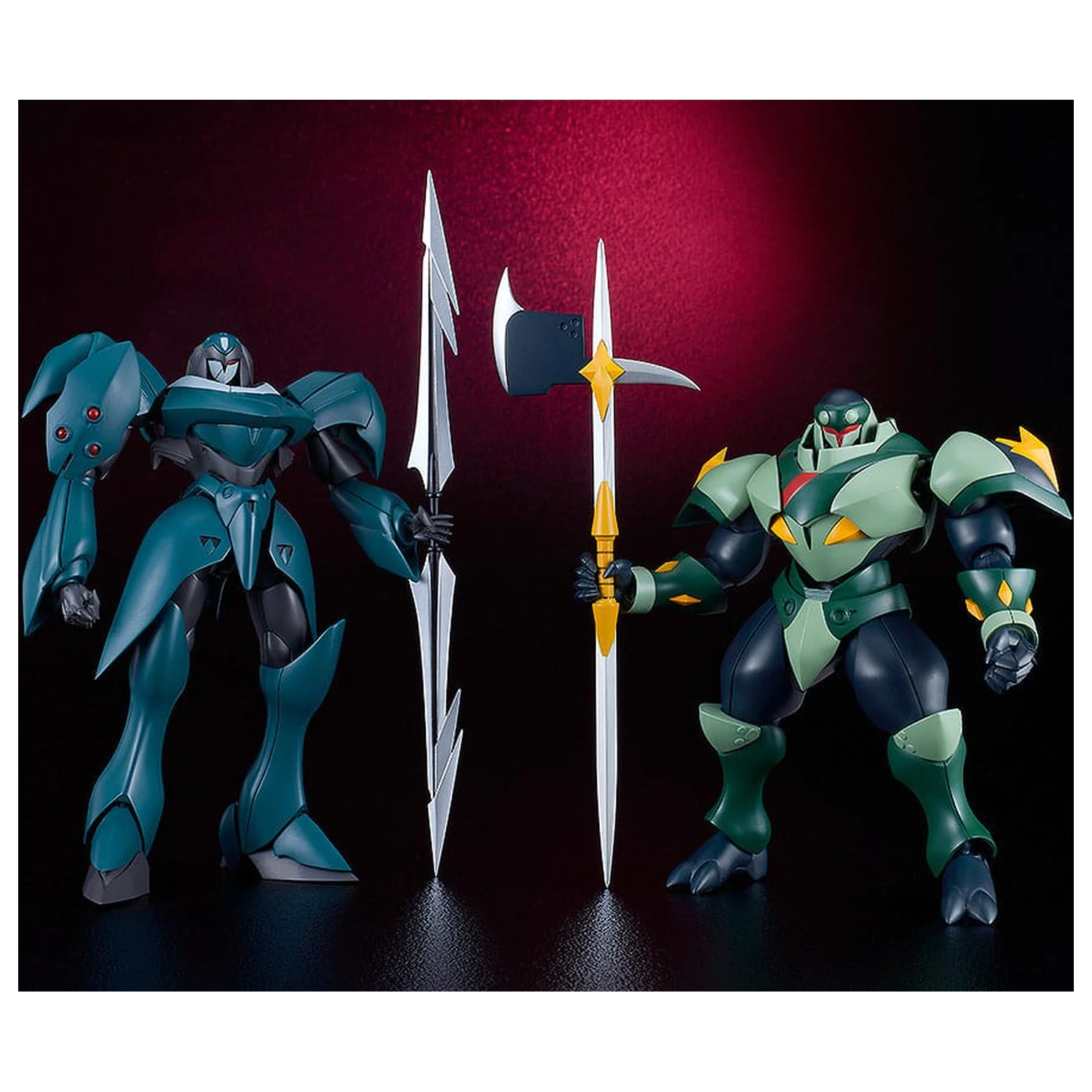 Starknight Tekkaman Blade Moderoid Plastic Model Kits 2-Pack Tekkaman Dagger & Tekkaman Axe product photo