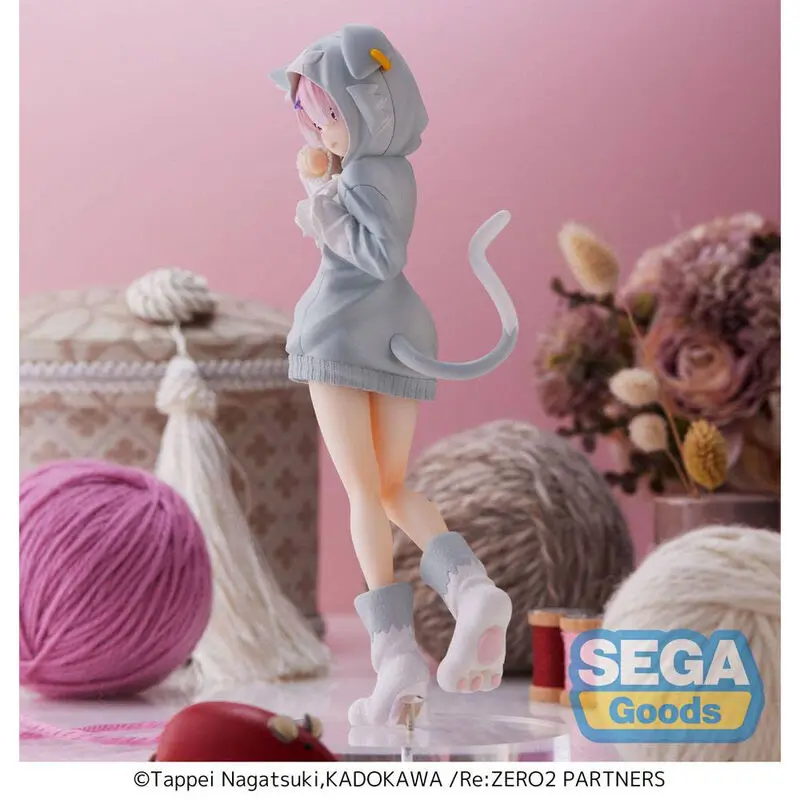 Re:Zero Starting Life in Another World SPM PVC Statue Ram The Great Spirit Puck 21 cm product photo