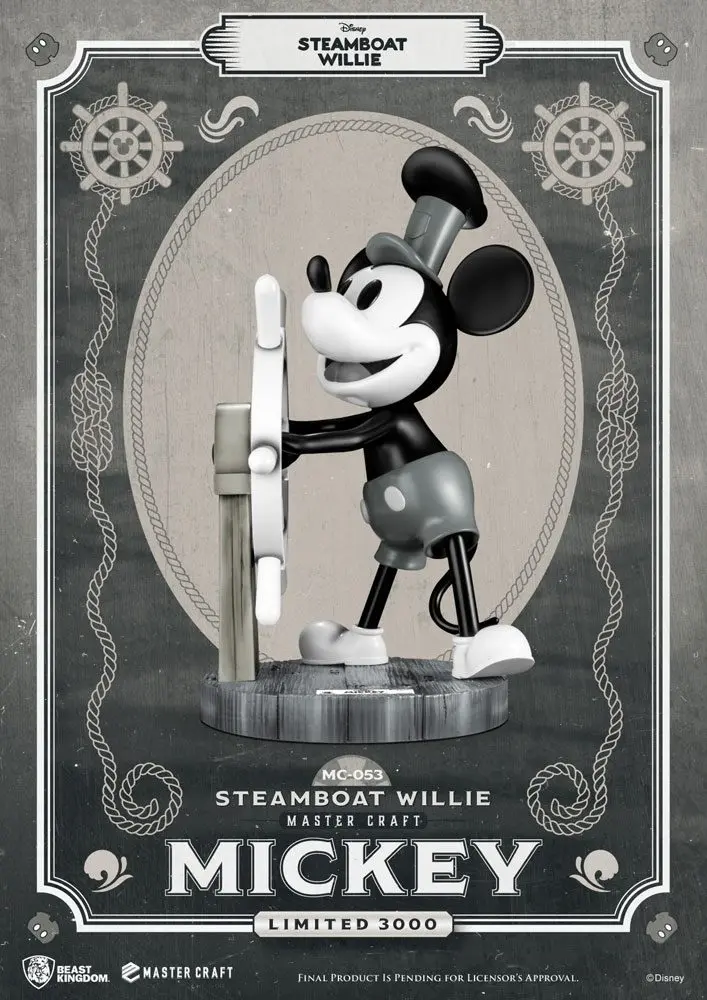 Steamboat Willie Master Craft Statue Mickey 46 cm product photo