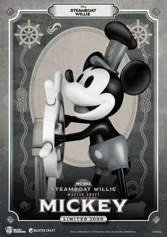 Steamboat Willie Master Craft Statue Mickey 46 cm product photo