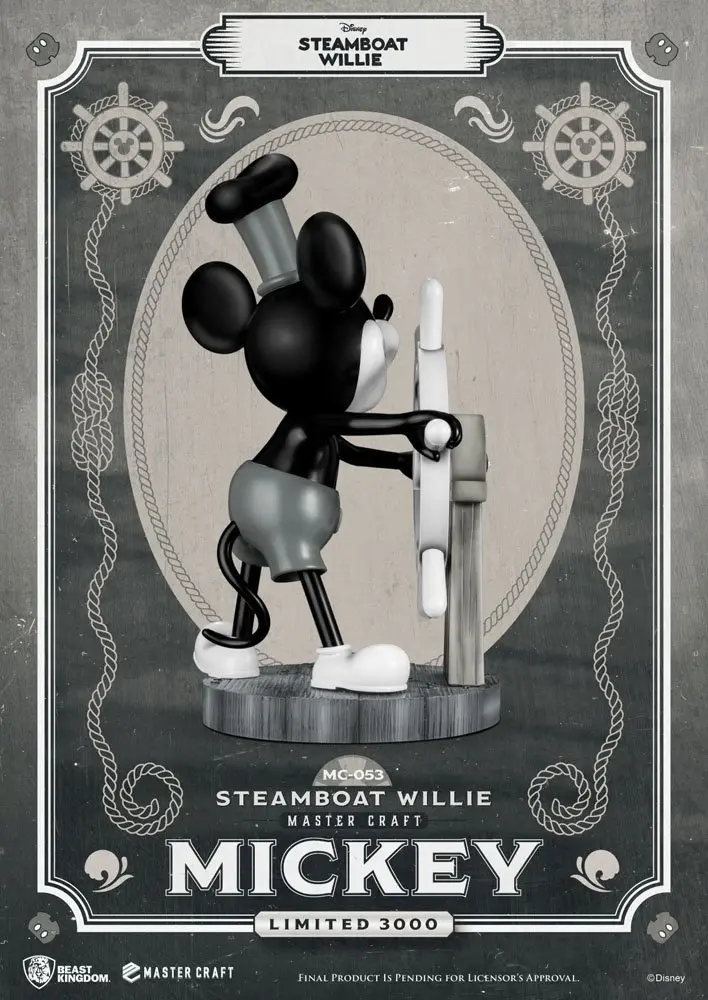 Steamboat Willie Master Craft Statue Mickey 46 cm product photo