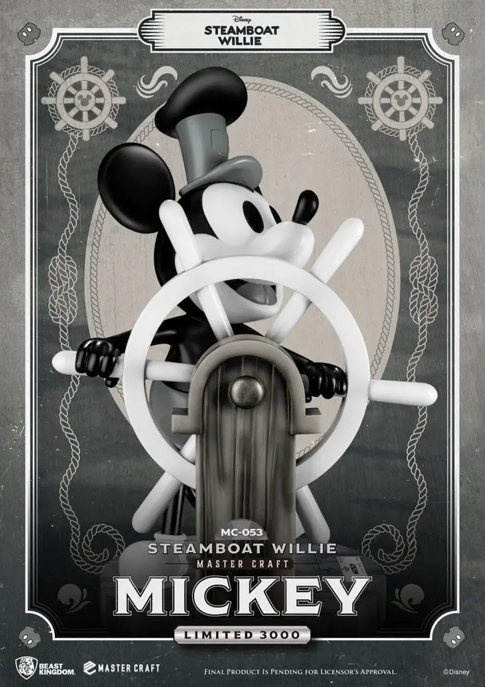 Steamboat Willie Master Craft Statue Mickey 46 cm product photo