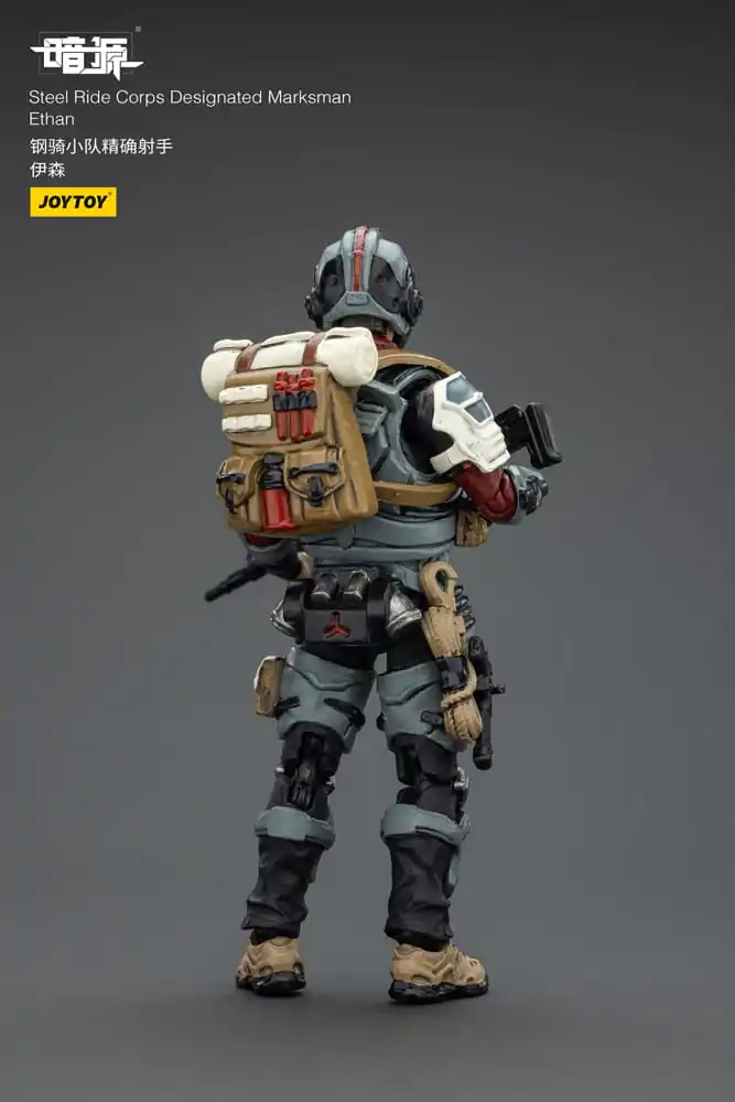 Steel Ride Corps Dark Source Action Figur Designated Marksman Ethan 7 cm product photo