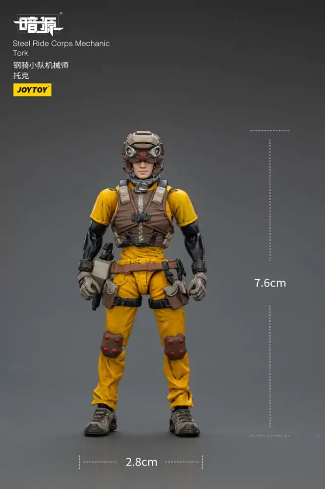 Steel Ride Corps Dark Source Action Figur Mechanic Tork 7 cm product photo
