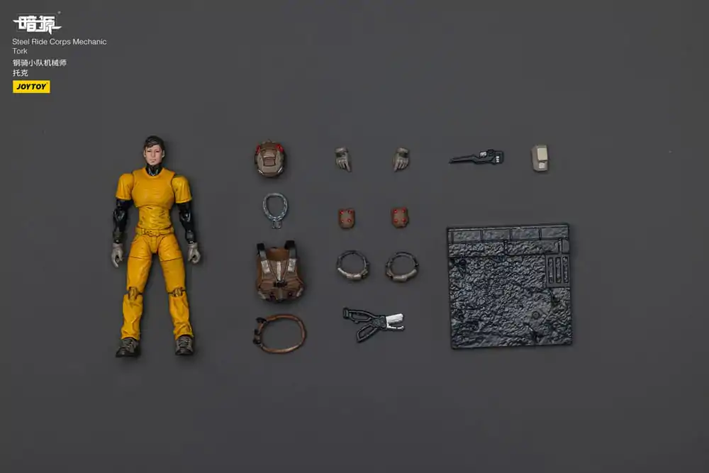 Steel Ride Corps Dark Source Action Figur Mechanic Tork 7 cm product photo