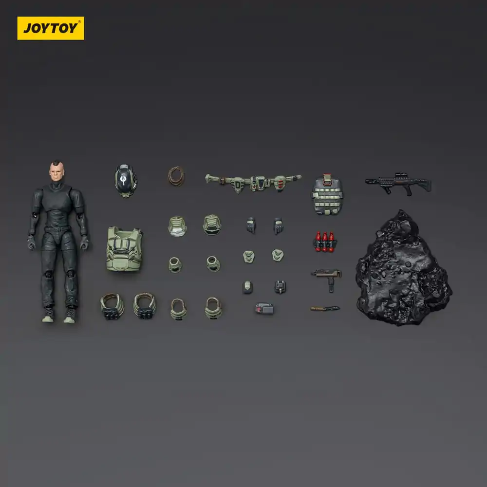Steel Ride Corps Dark Source Action Figure Assaulter Marco 7 cm product photo