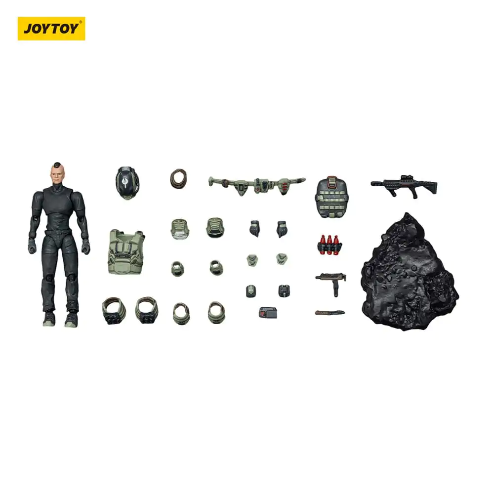 Steel Ride Corps Dark Source Action Figure Assaulter Marco 7 cm product photo