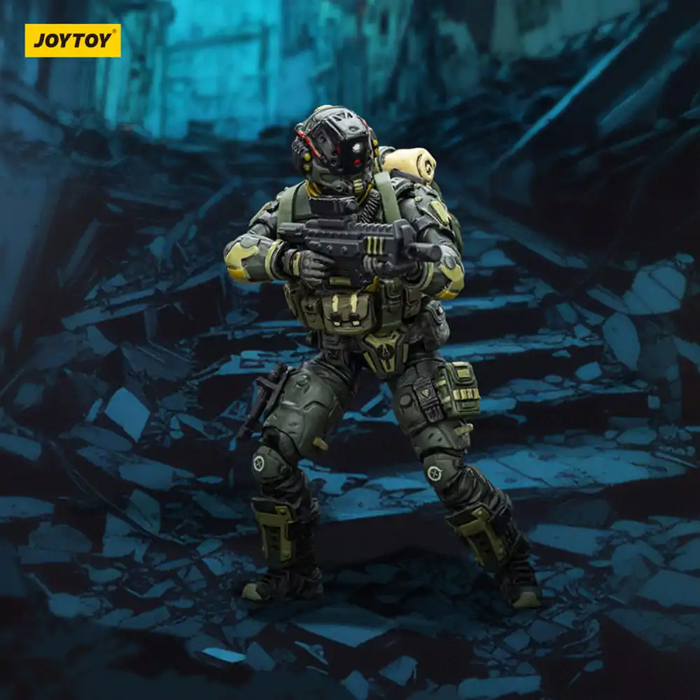 Steel Ride Corps Dark Source Action Figure Assaulter Rhett 7 cm product photo