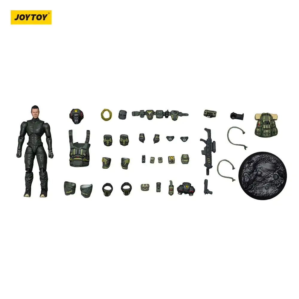 Steel Ride Corps Dark Source Action Figure Assaulter Rhett 7 cm product photo
