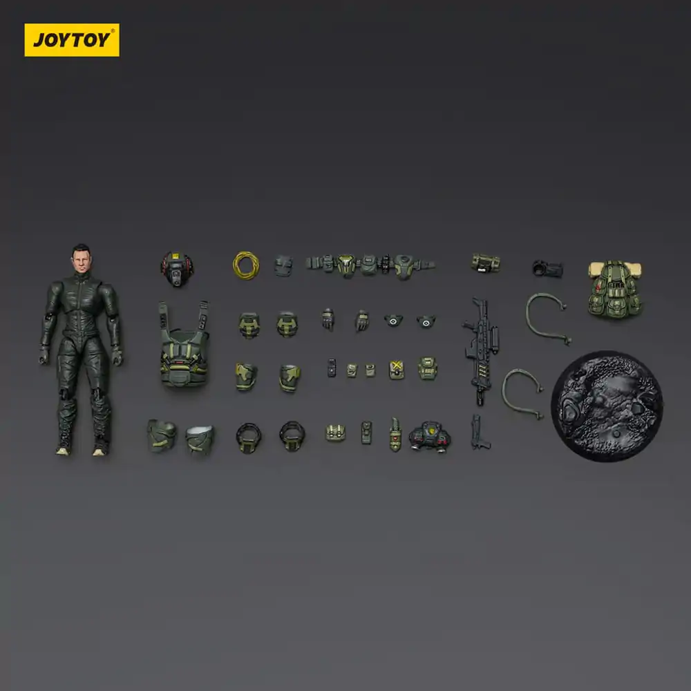 Steel Ride Corps Dark Source Action Figure Assaulter Rhett 7 cm product photo