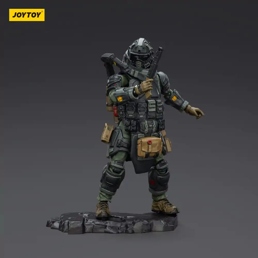 Steel Ride Corps Dark Source Action Figure Assaulter Volok 7 cm product photo
