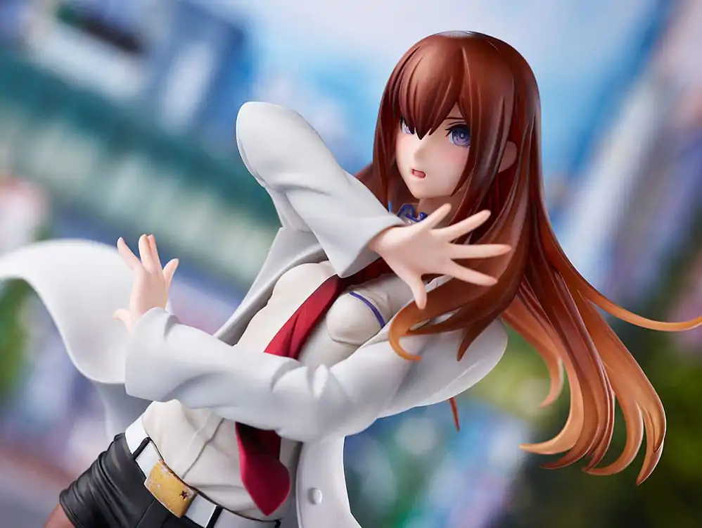 Steins Gate PVC Statue 1/7 Kurisu Makise (Lab Coat Style) 22 cm termékfotó