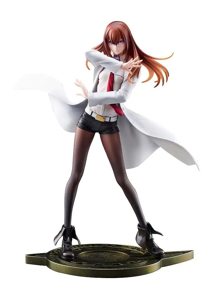 Steins Gate PVC Statue 1/7 Kurisu Makise (Lab Coat Style) 22 cm termékfotó