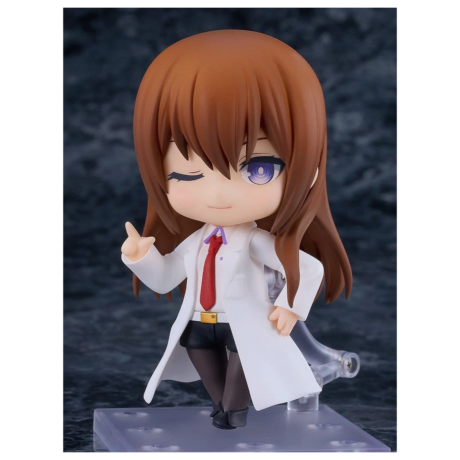 Steins Gate Nendoroid Basic Action Figure Kurisu Makise: Lab Coat Ver. 10 cm product photo