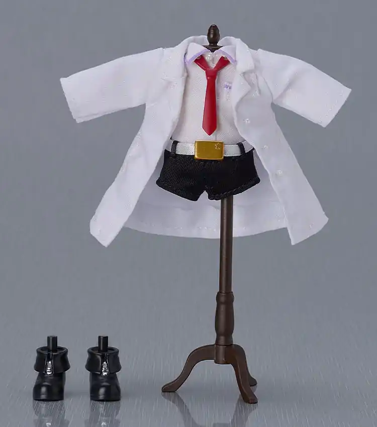 Steins Gate Nendoroid Accessories for Nendoroid Doll Figures Outfit Set: Kurisu Makise: Lab Coat Ver. product photo