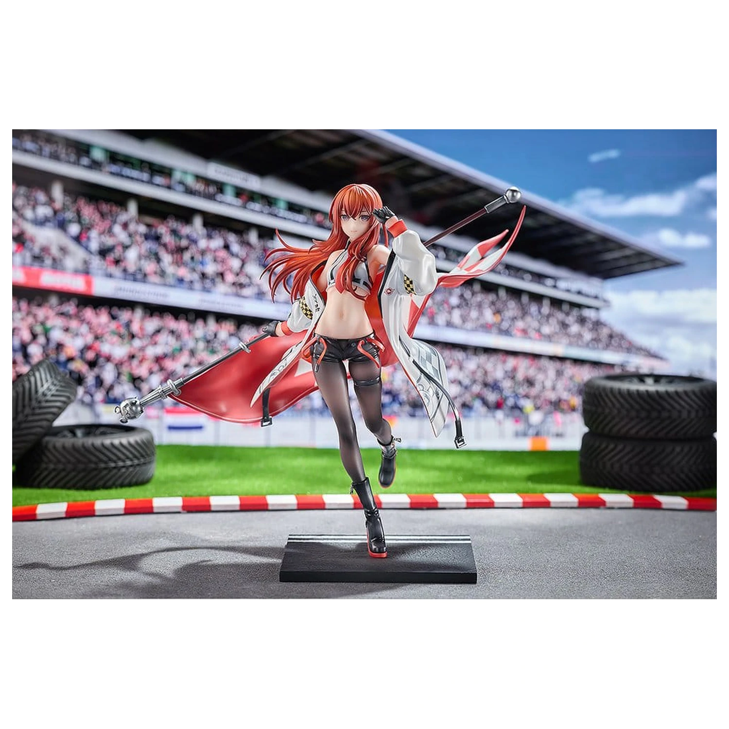 Steins;Gate PVC Figure 1/7 Kurisu Makise: Racing Ver. 24 cm product photo