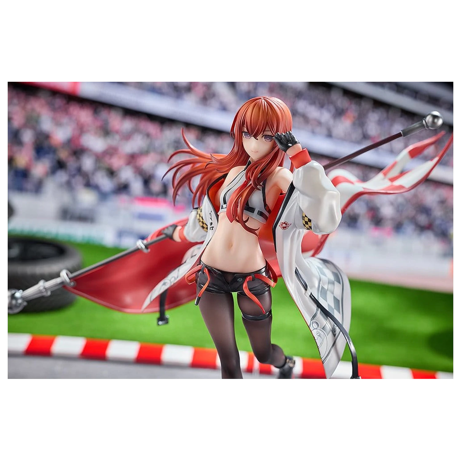 Steins;Gate PVC Figure 1/7 Kurisu Makise: Racing Ver. 24 cm product photo
