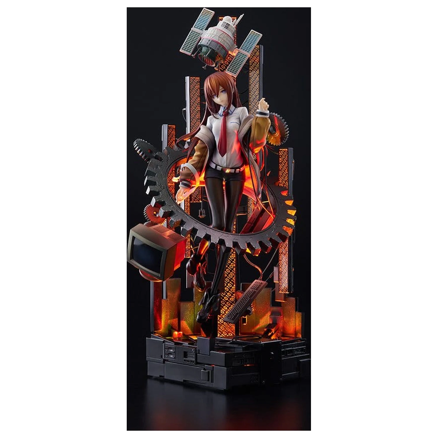 Steins;Gate Re:Boot G.S. Collection PVC Figure 1/7 Kurisu Makise -Luminous Reflection of a Masterpiece 35 cm product photo